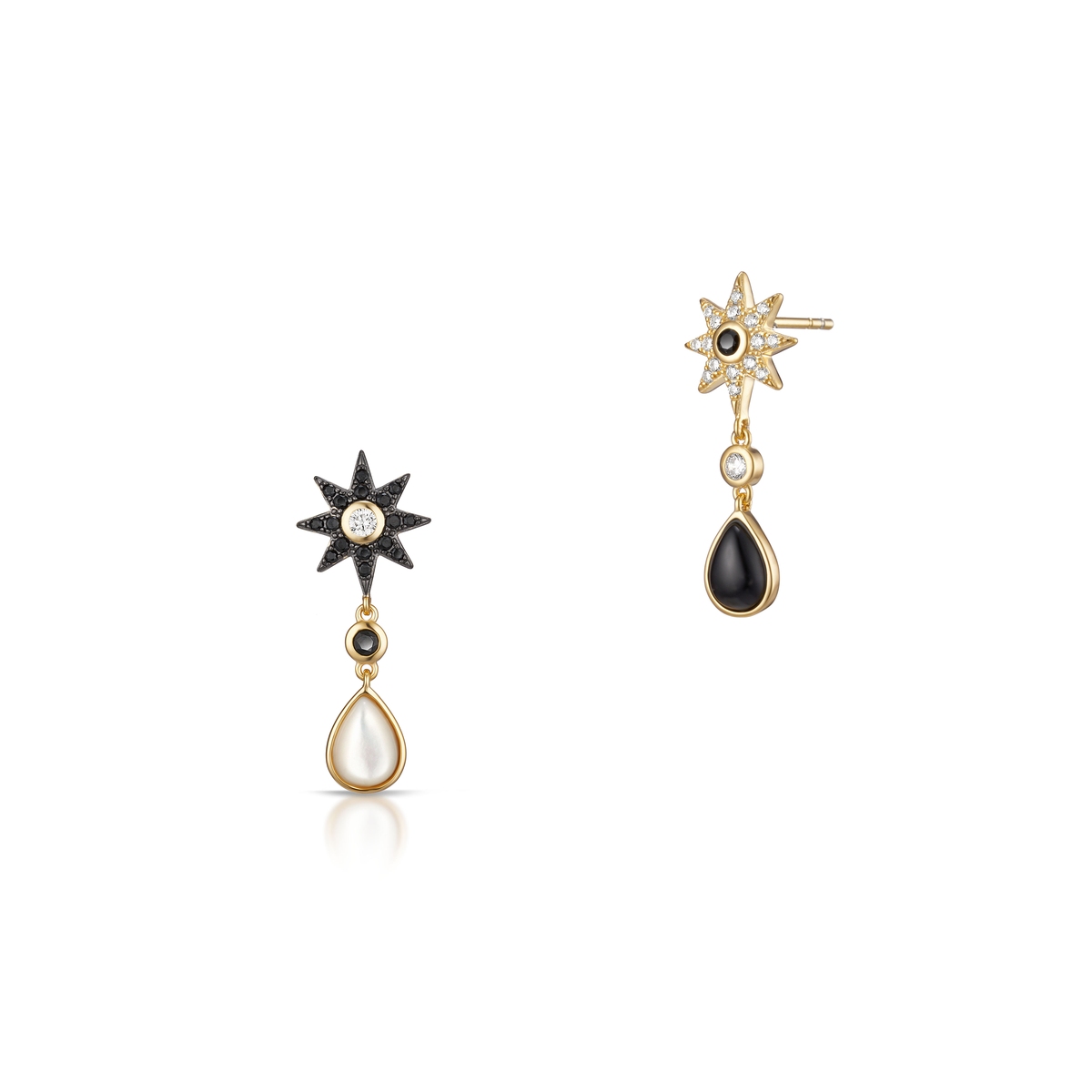 W.KRUK Kolczyki srebrne Alchemia