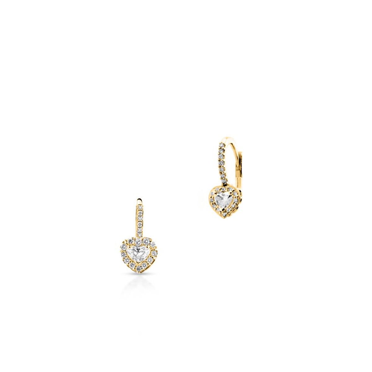 W.KRUK Kolczyki złote Recarlo