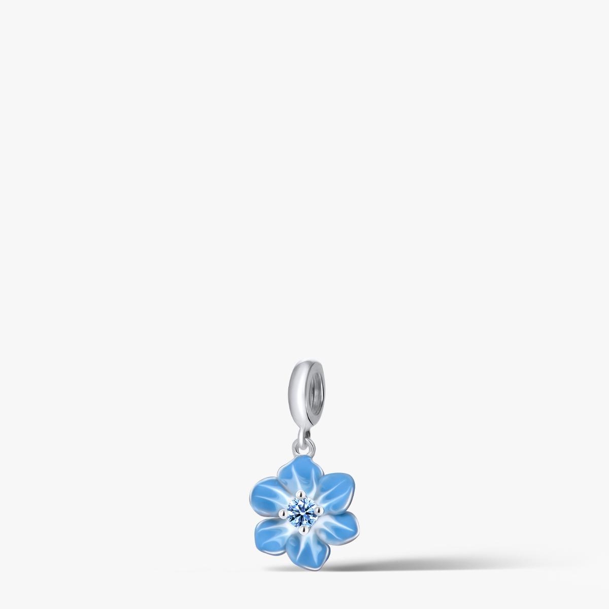 W.KRUK Zawieszka srebrna Kwiaty Nocy