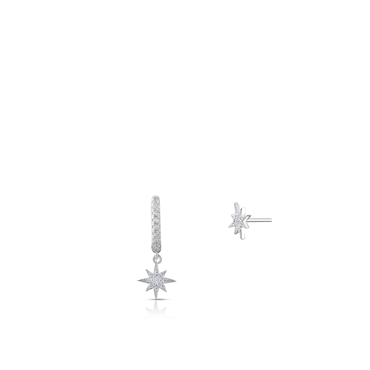 W.KRUK Kolczyki srebrne W.KRUK