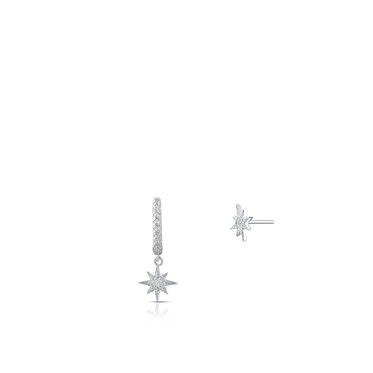 W.KRUK Kolczyki srebrne W.KRUK