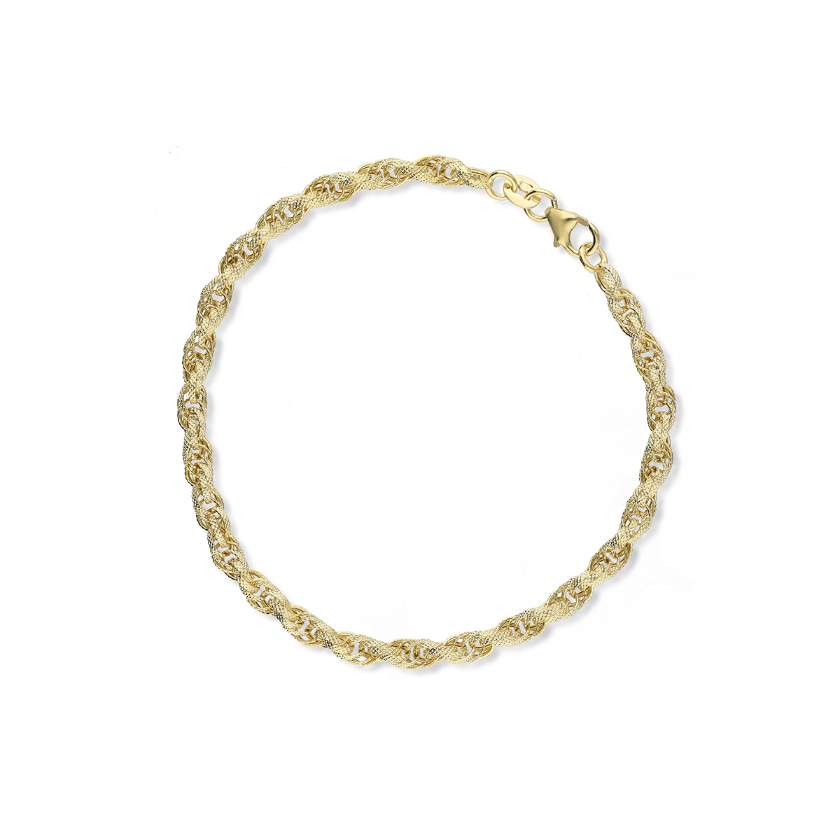 W.KRUK Bransoleta złota singapur