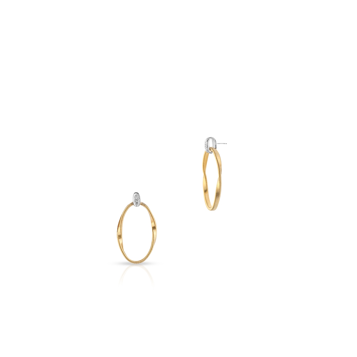 W.KRUK Kolczyki złote MARCO BICEGO