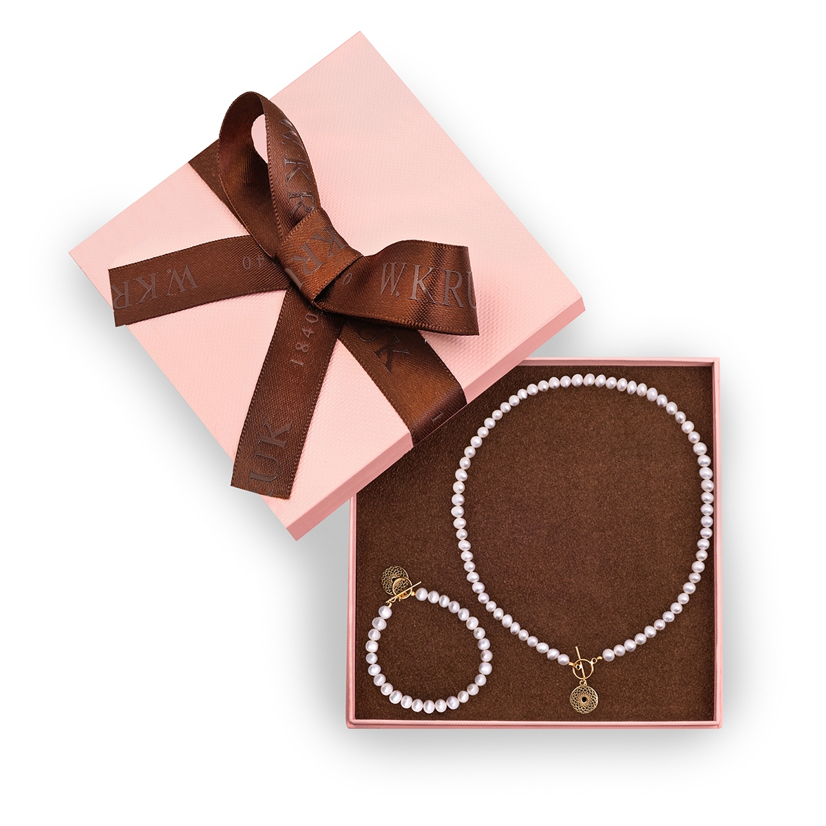 W.KRUK Komplet Kremowa Perła