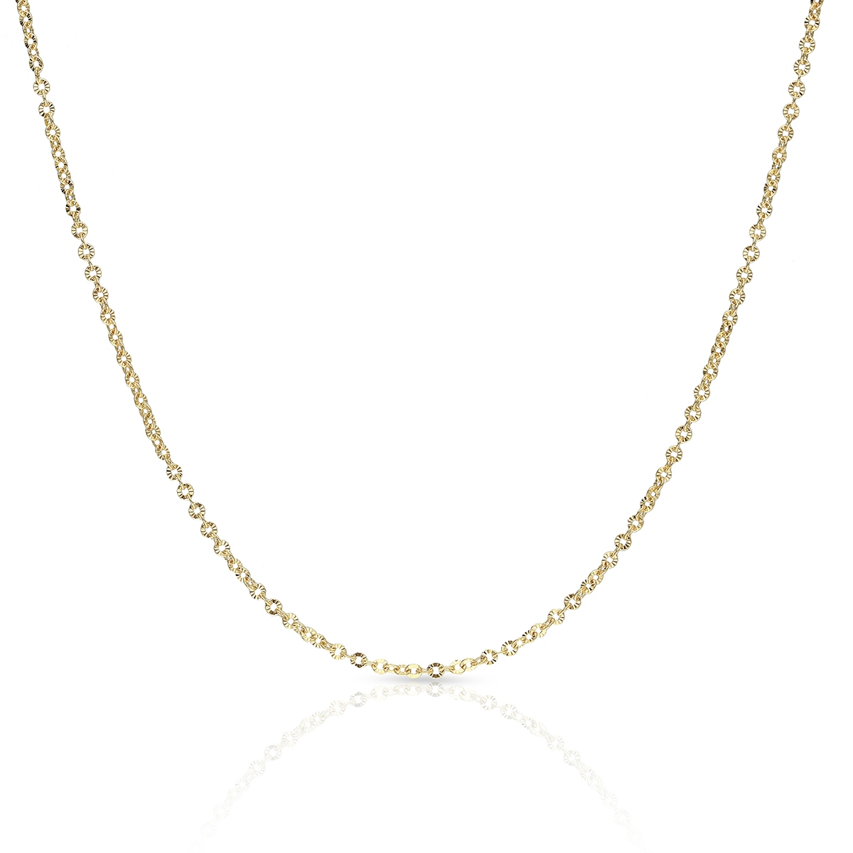 W.KRUK Łańcuszek złoty fantazyjny