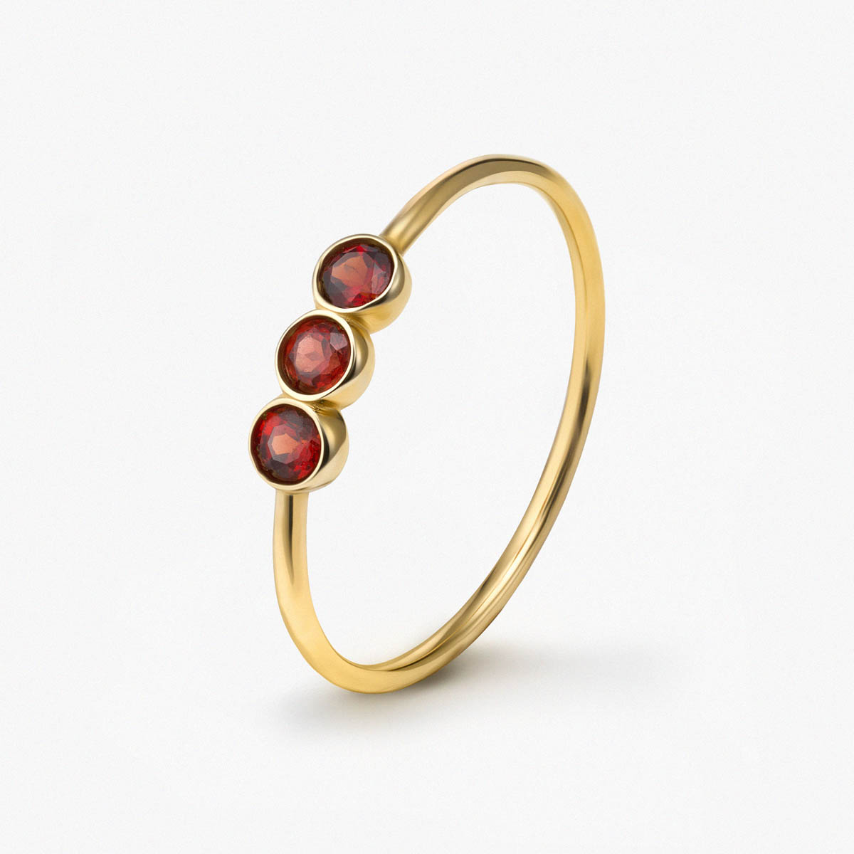 W.KRUK - Pierścionek złoty Czułość