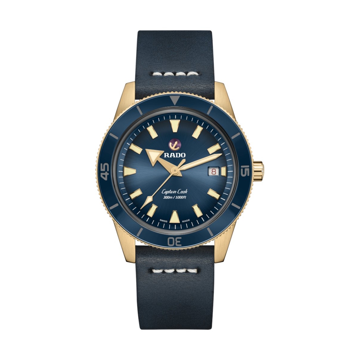 W.KRUK ZEGAREK RADO Captain Cook Automatic Bronze