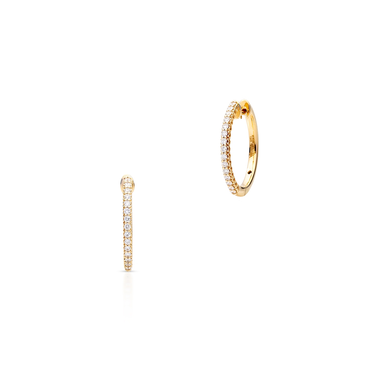 W.KRUK Kolczyki złote RECARLO