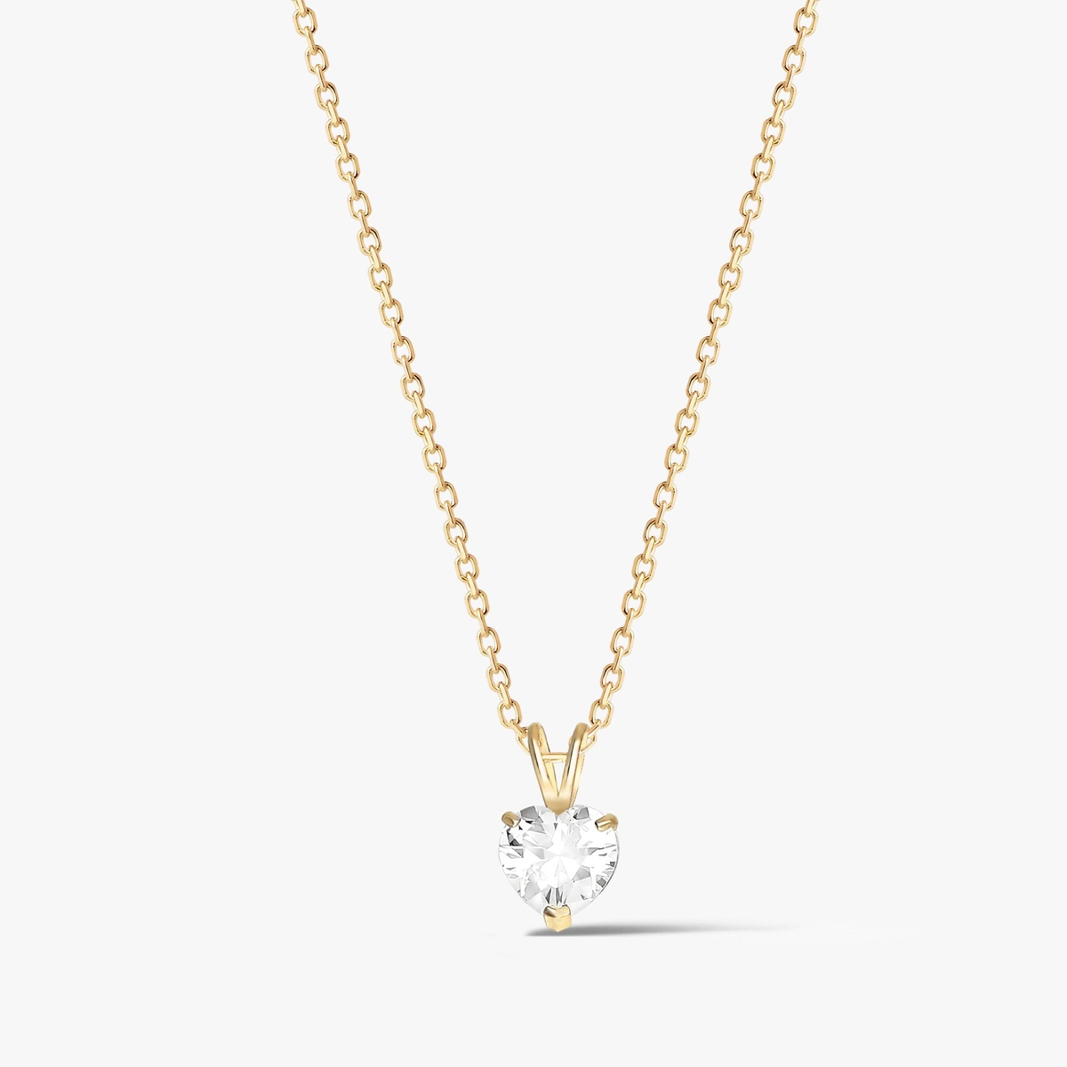 W.KRUK Wisiorek złoty z cyrkonią