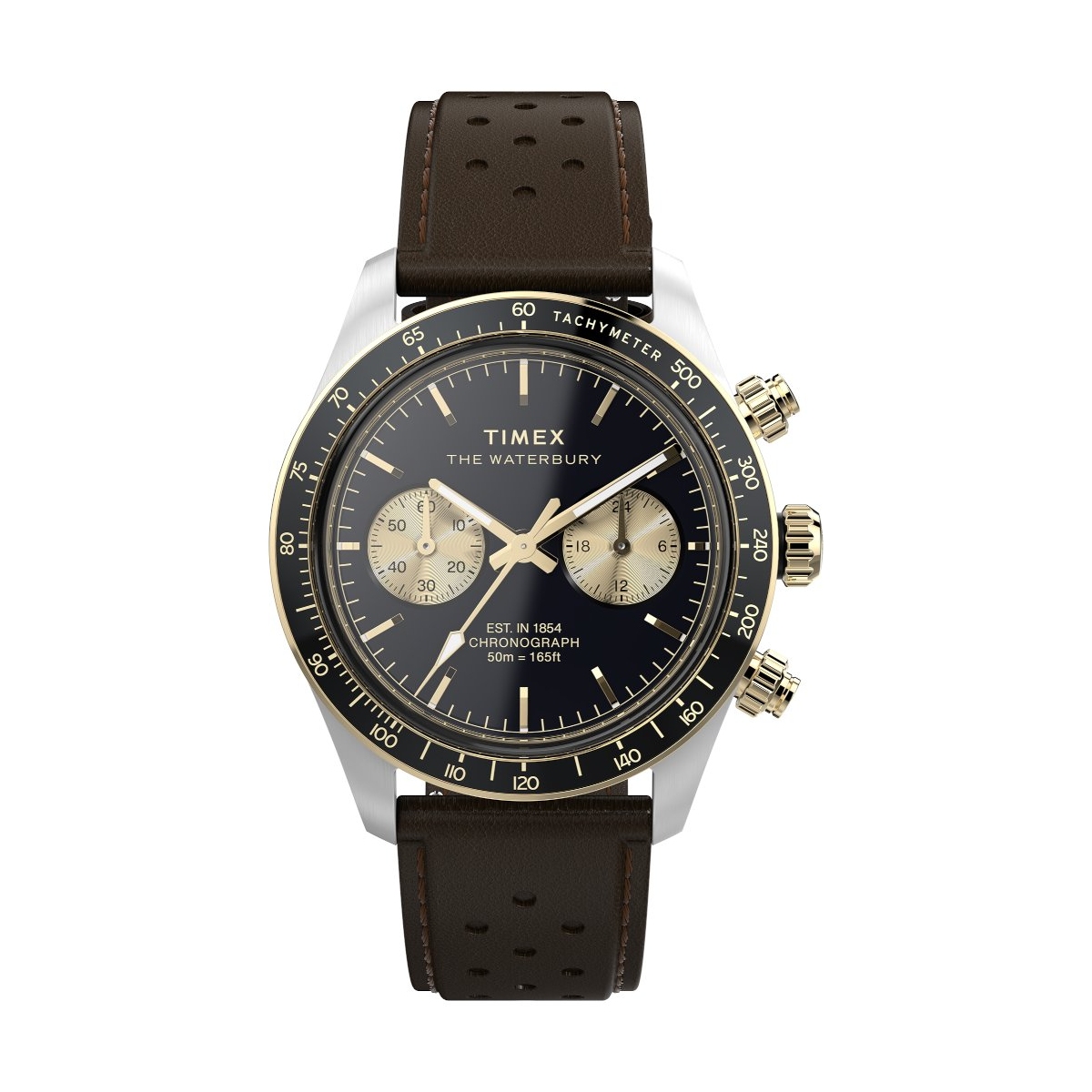 W.KRUK ZEGAREK TIMEX WATERBURY HERITAGE CHRONOGRAPH