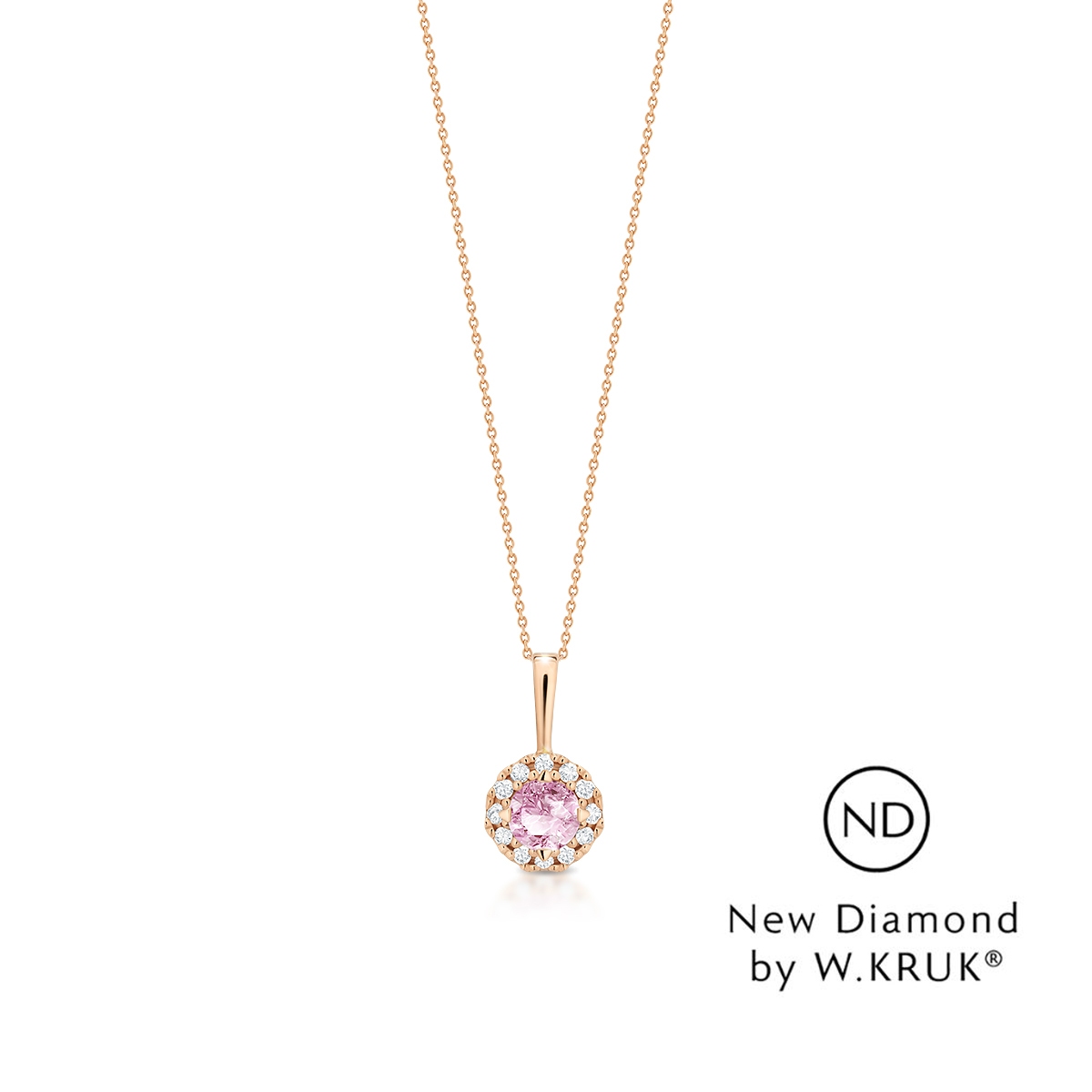 W.KRUK Wisiorek złoty Doskonały