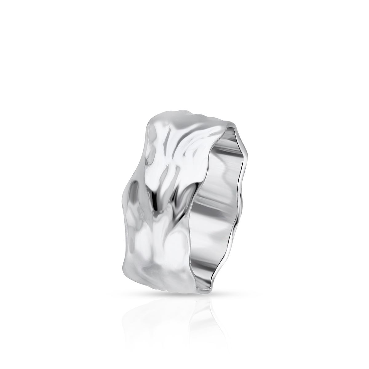 W.KRUK Pierścionek srebrny maxi