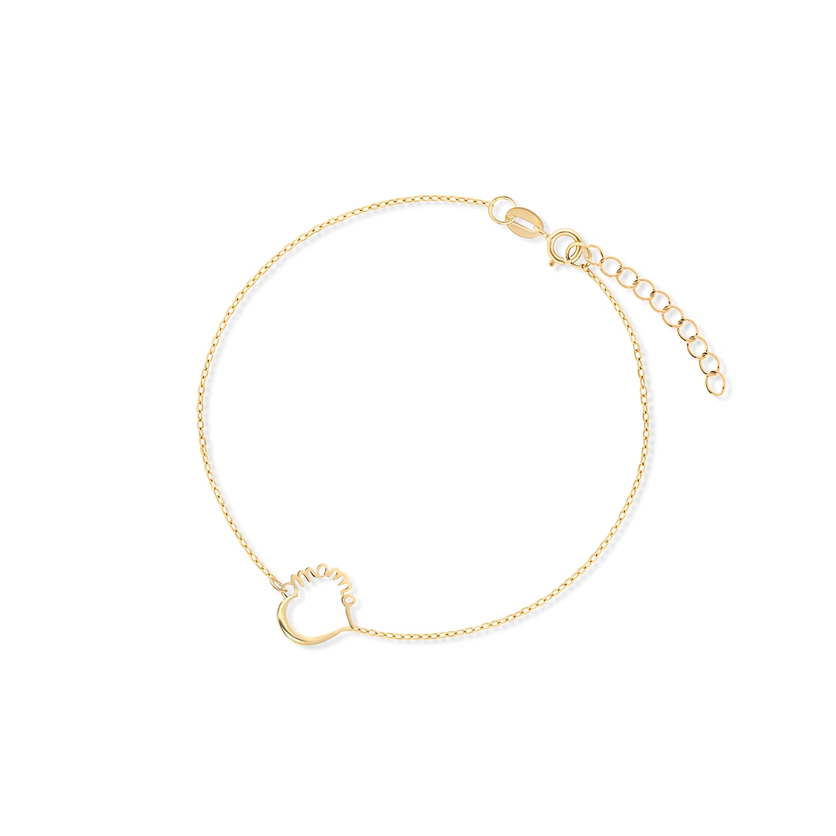 W.KRUK Bransoletka złota dla mamy