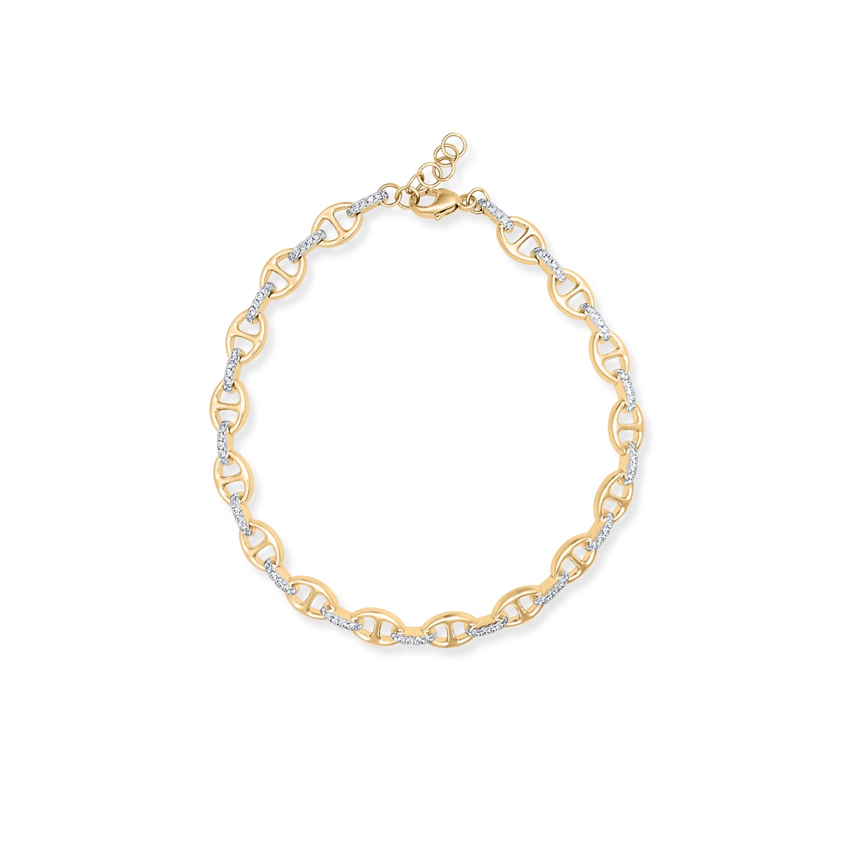 W.KRUK Bransoleta złota z brylantami