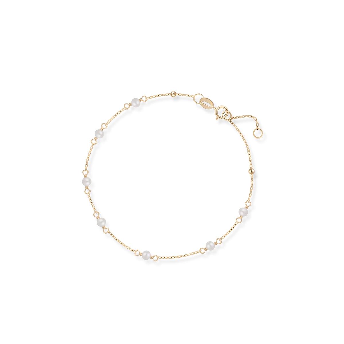 W.KRUK Bransoleta złota z perłami