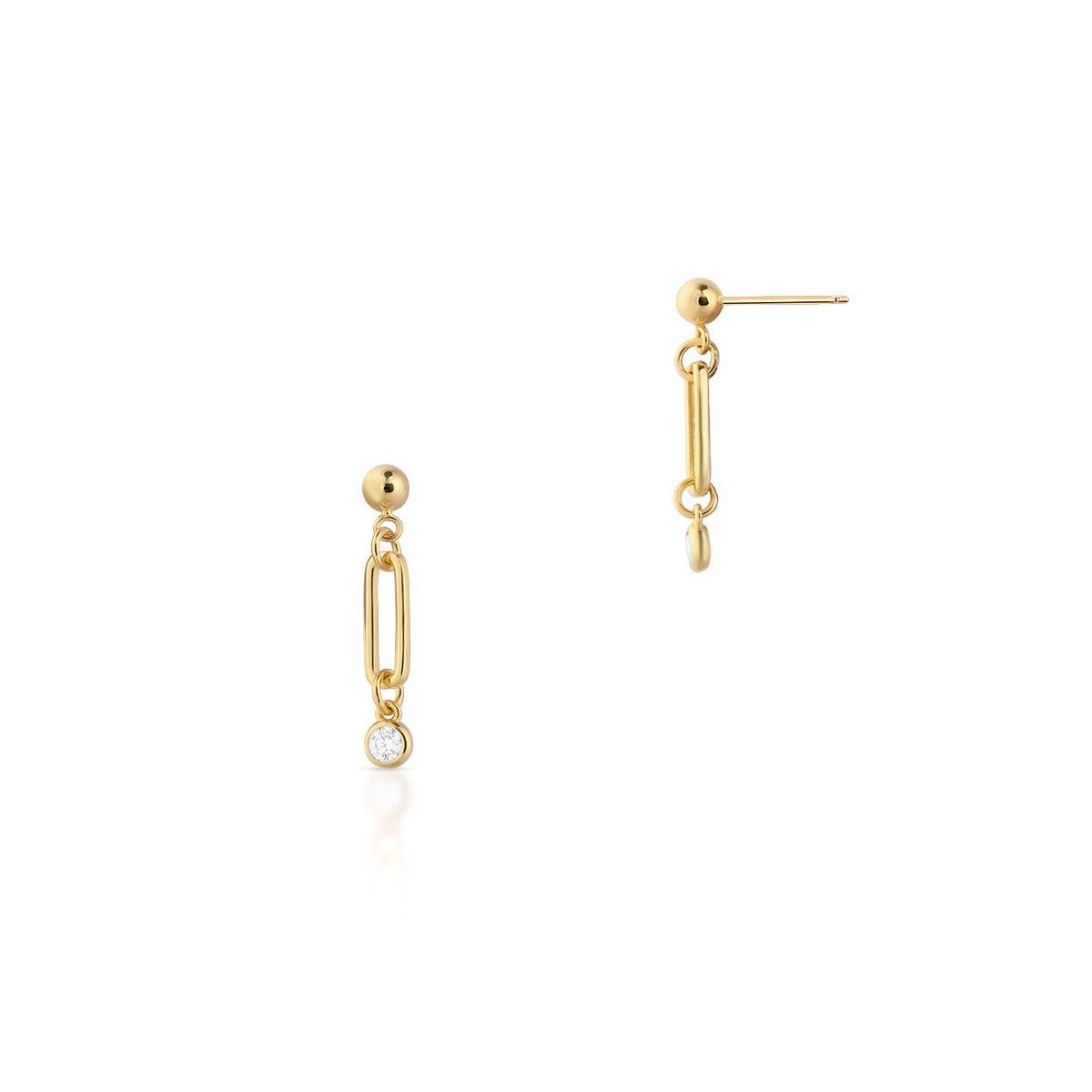 W.KRUK Kolczyki srebrne W.KRUK