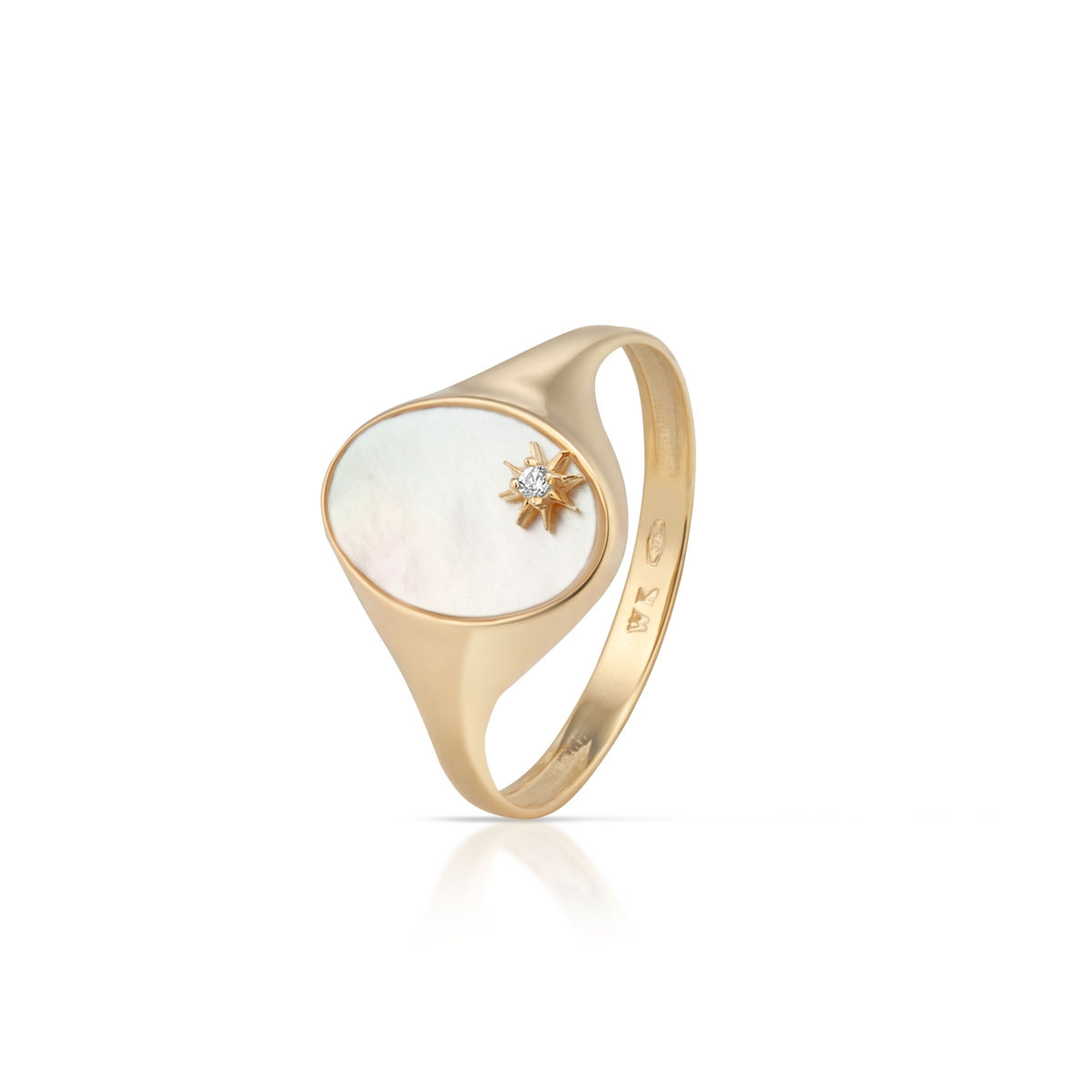 W.KRUK Sygnet złoty Alchemia