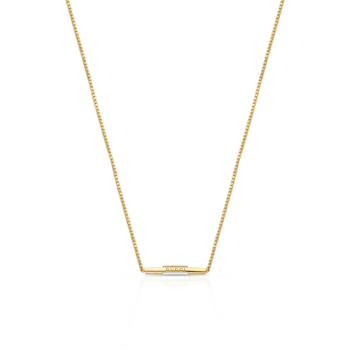 W.KRUK Naszyjnik złoty Gucci