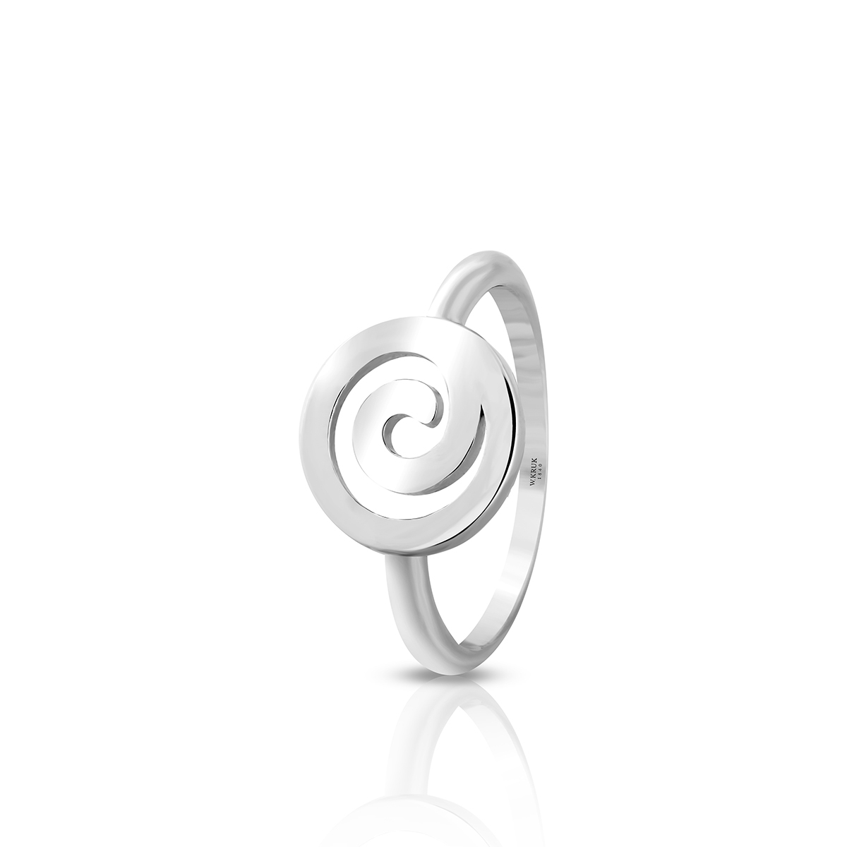 W.KRUK Pierścionek srebrny