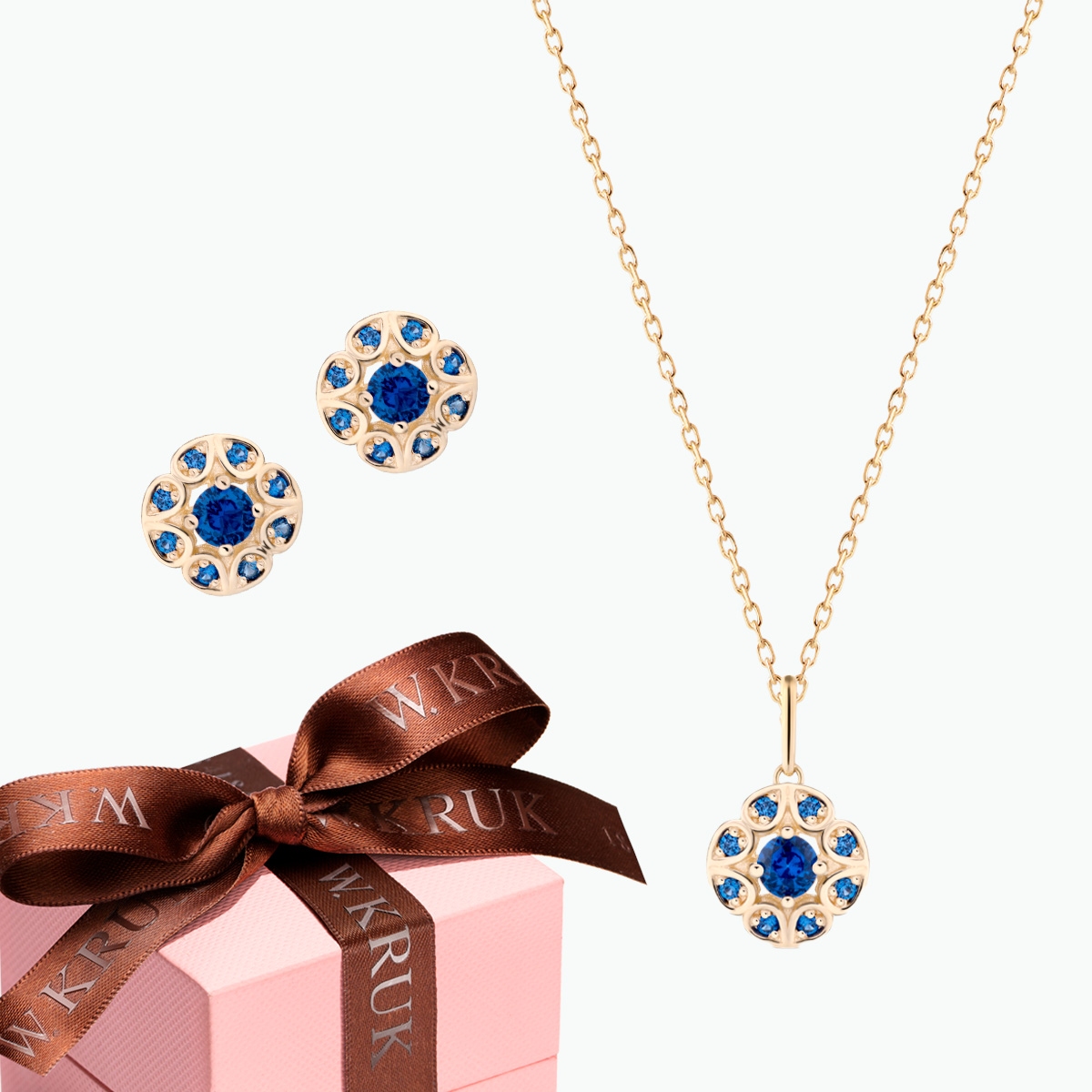 W.KRUK KOMPLET SZAFIROWY