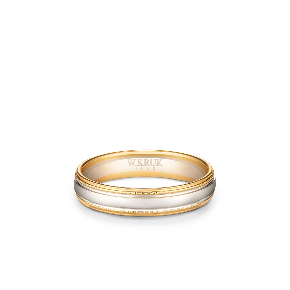 W.KRUK Obrączka złota SEMPRE