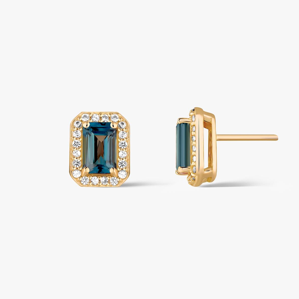 W.KRUK Kolczyki złote Diva