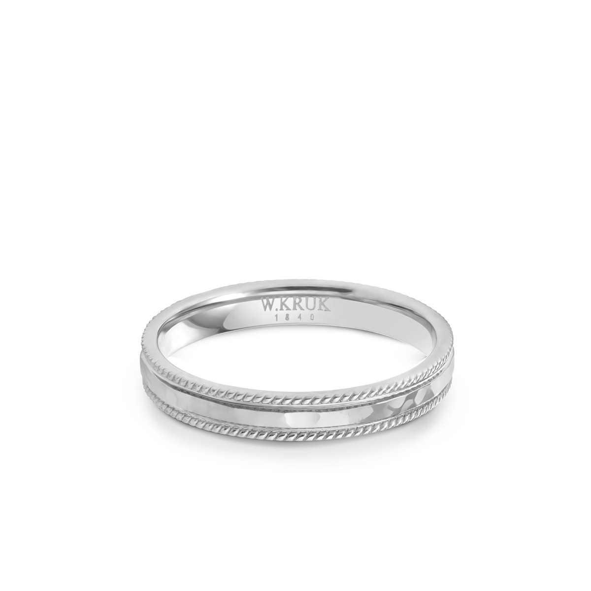 W.KRUK Obrączka złota MYSTIC