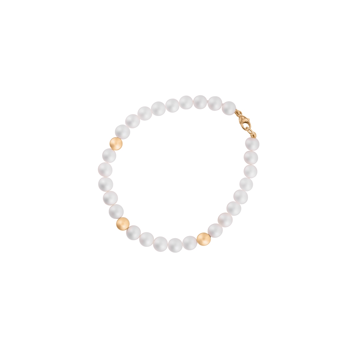 W.KRUK Bransoletka złota perły