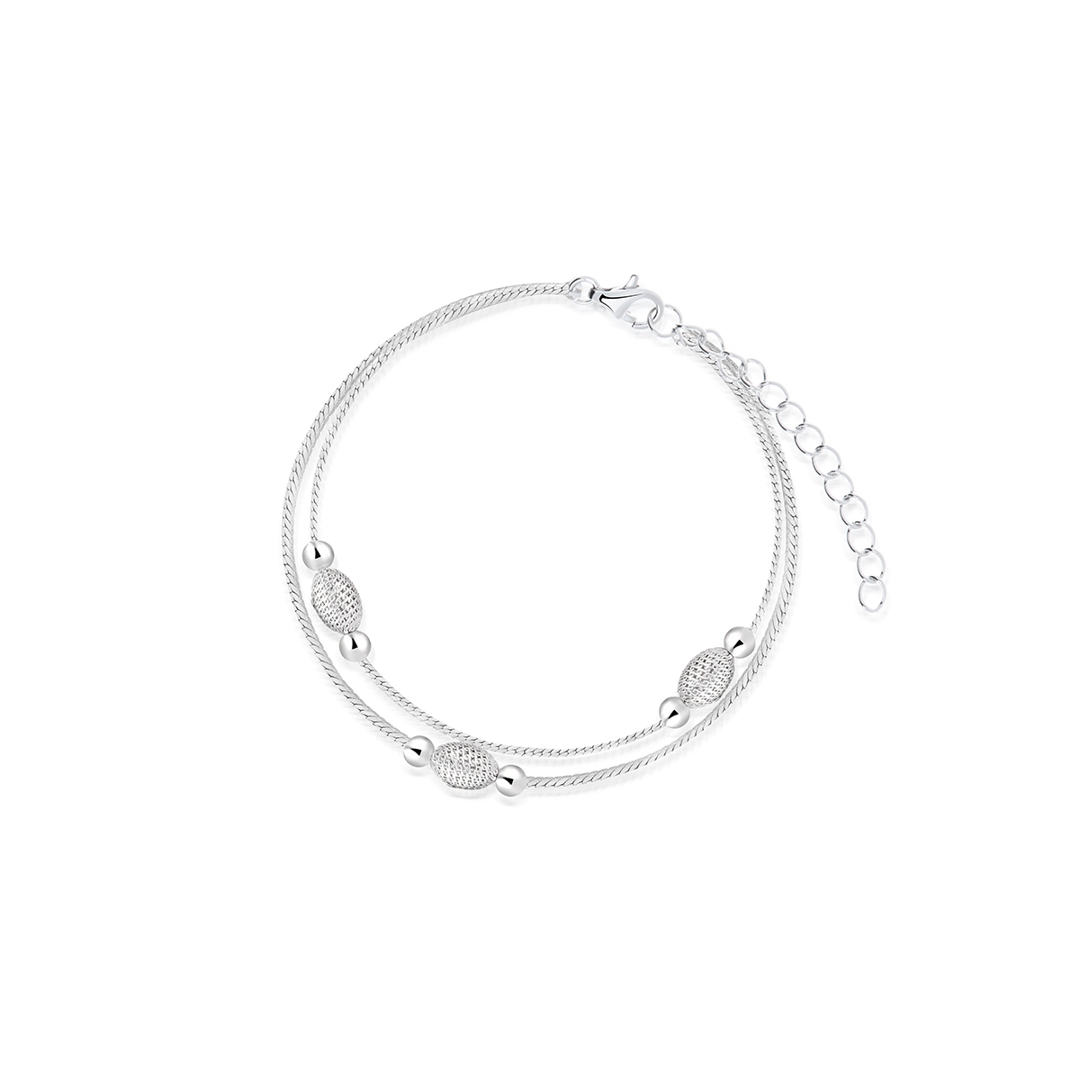 W.KRUK Bransoletka srebrna minimalistyczna