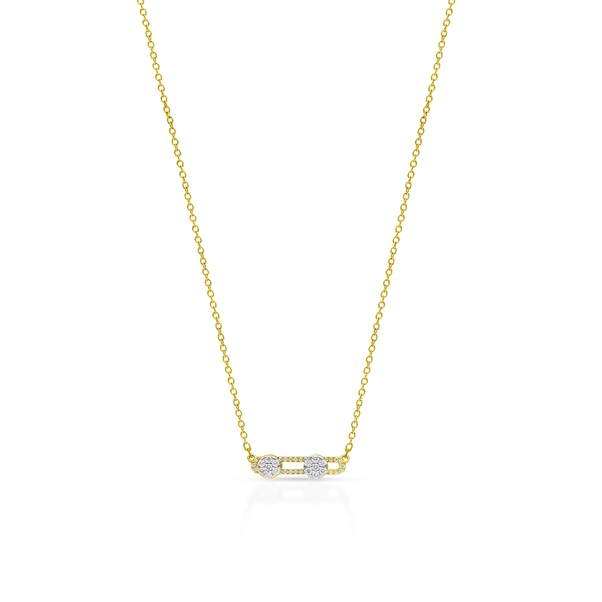 W.KRUK Naszyjnik złoty Hulchi Belluni