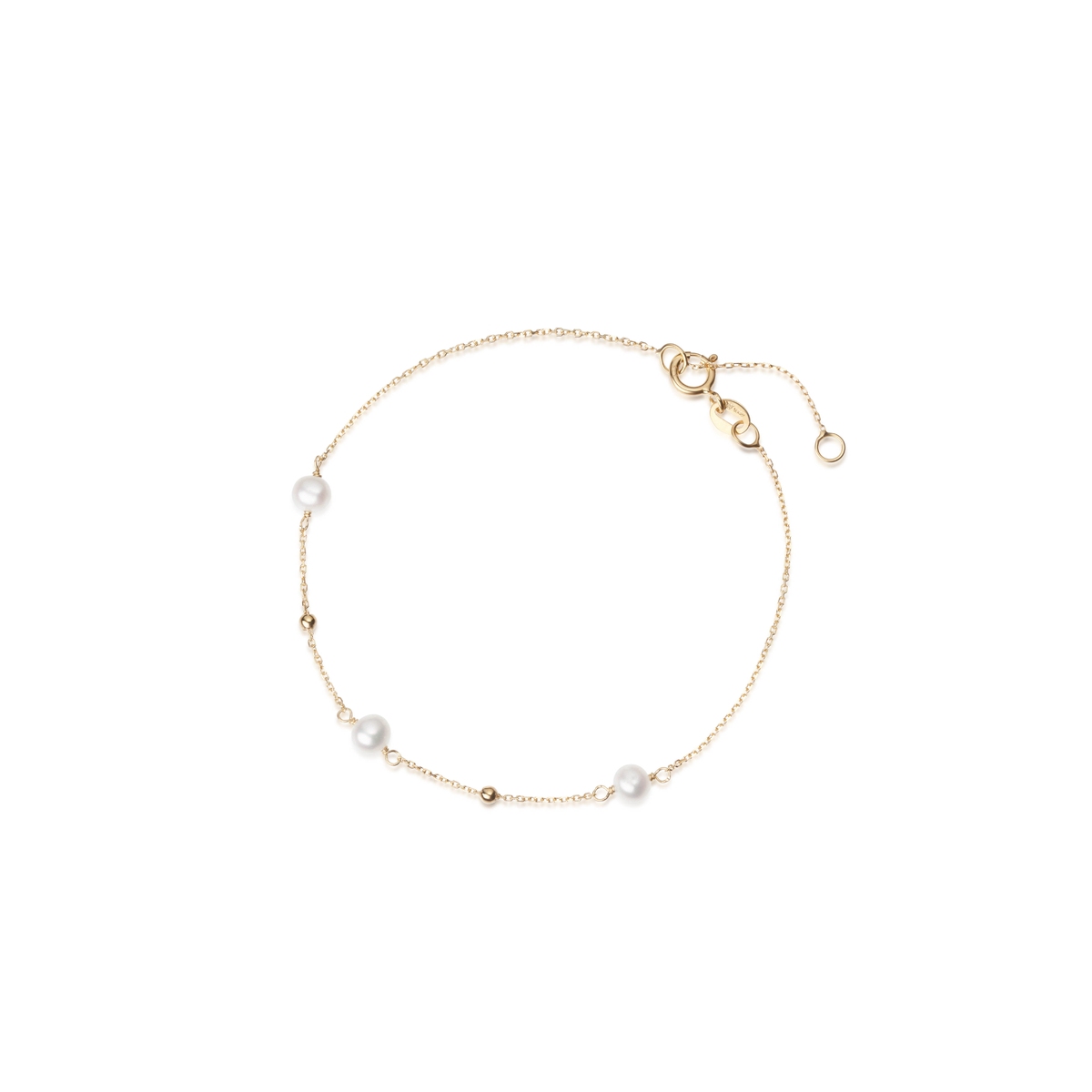 W.KRUK Bransoleta złota z perłami