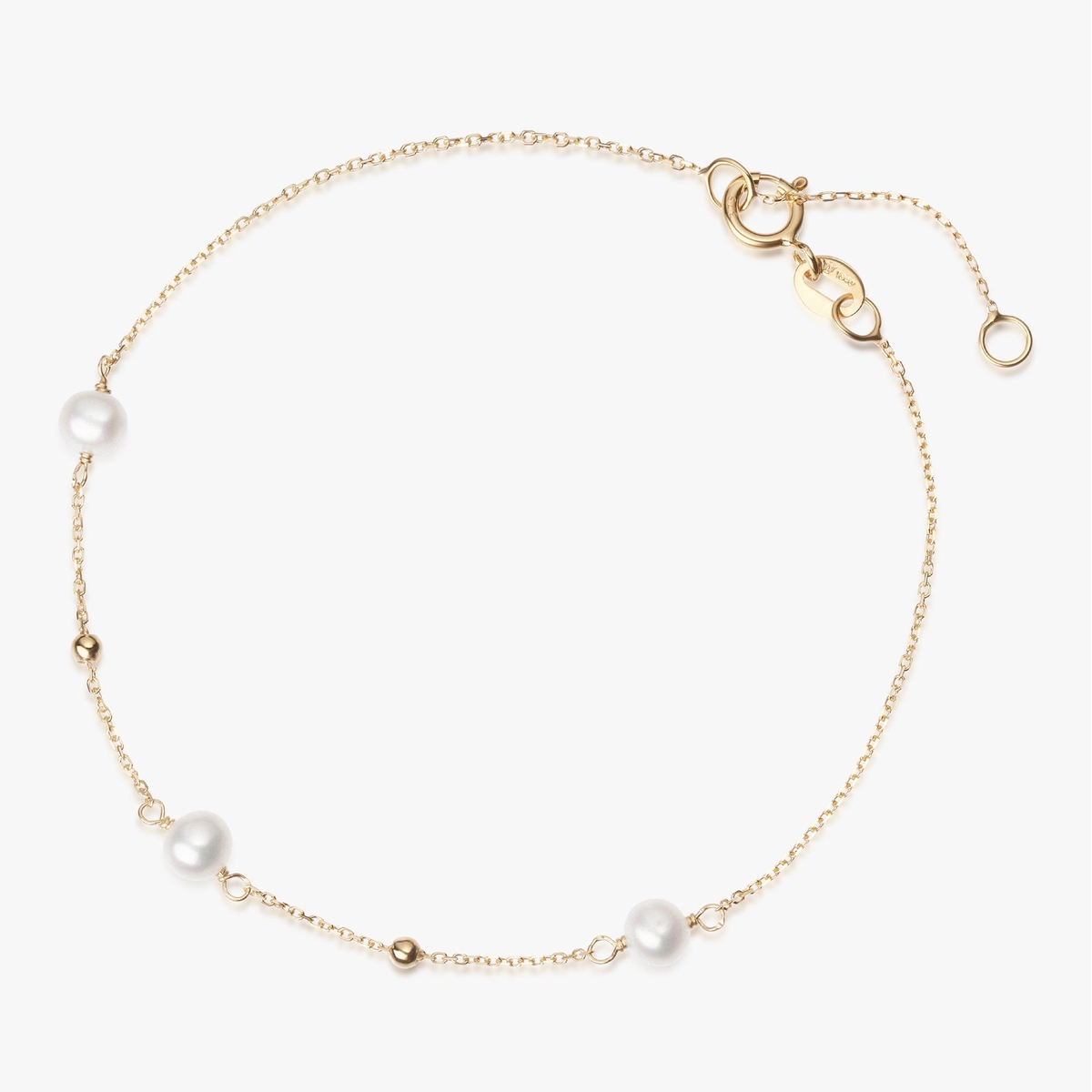 W.KRUK Bransoleta złota z perłami