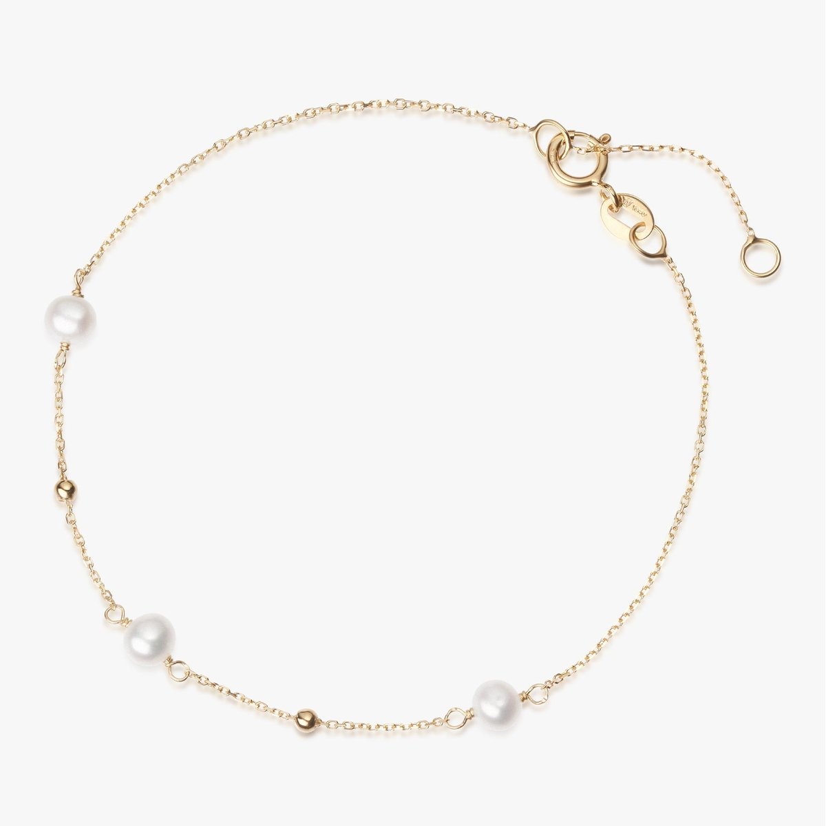 W.KRUK Bransoleta złota z perłami