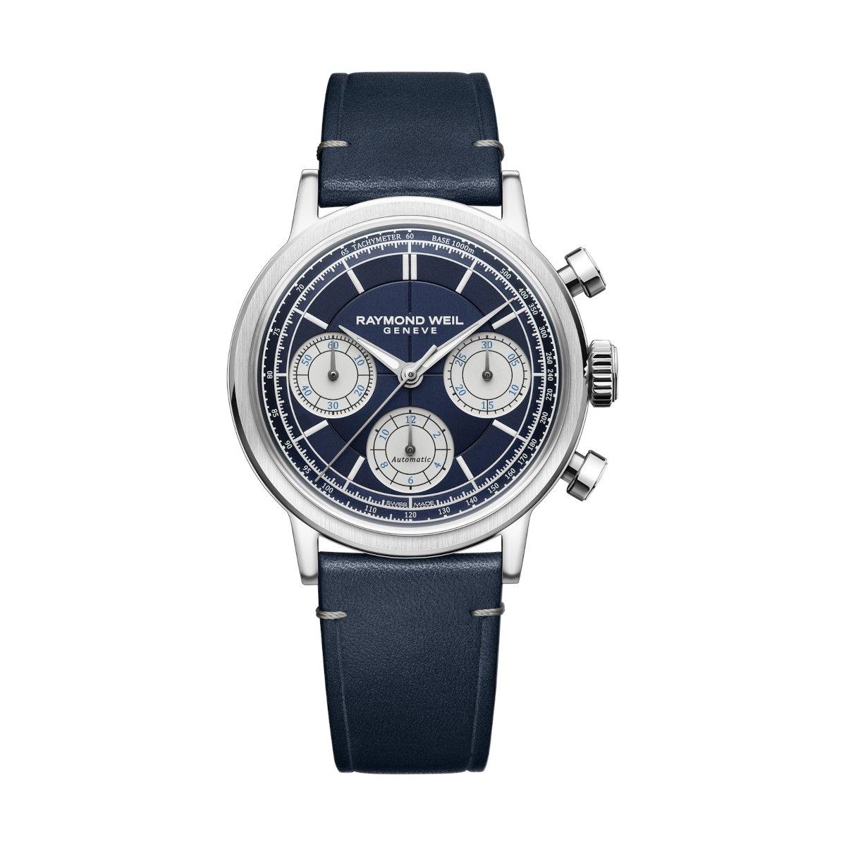 W.KRUK ZEGAREK RAYMOND WEIL MILLESIME TRI-COMPAX CHRONOGRAPH