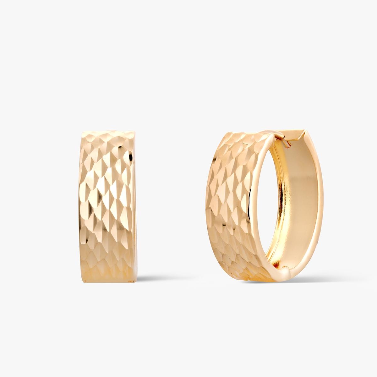 W.KRUK Kolczyki złote