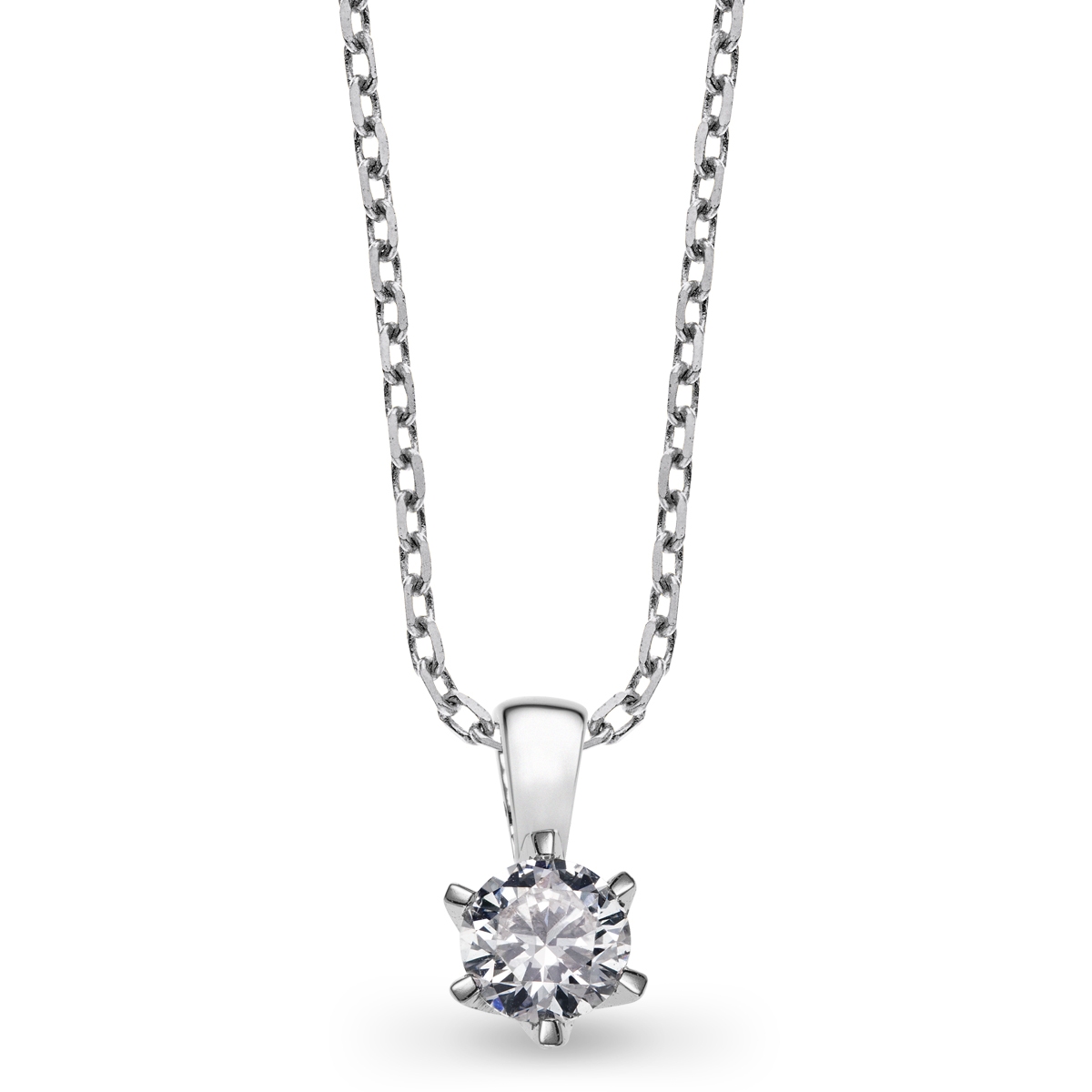 W.KRUK Wisiorek złoty z diamentem