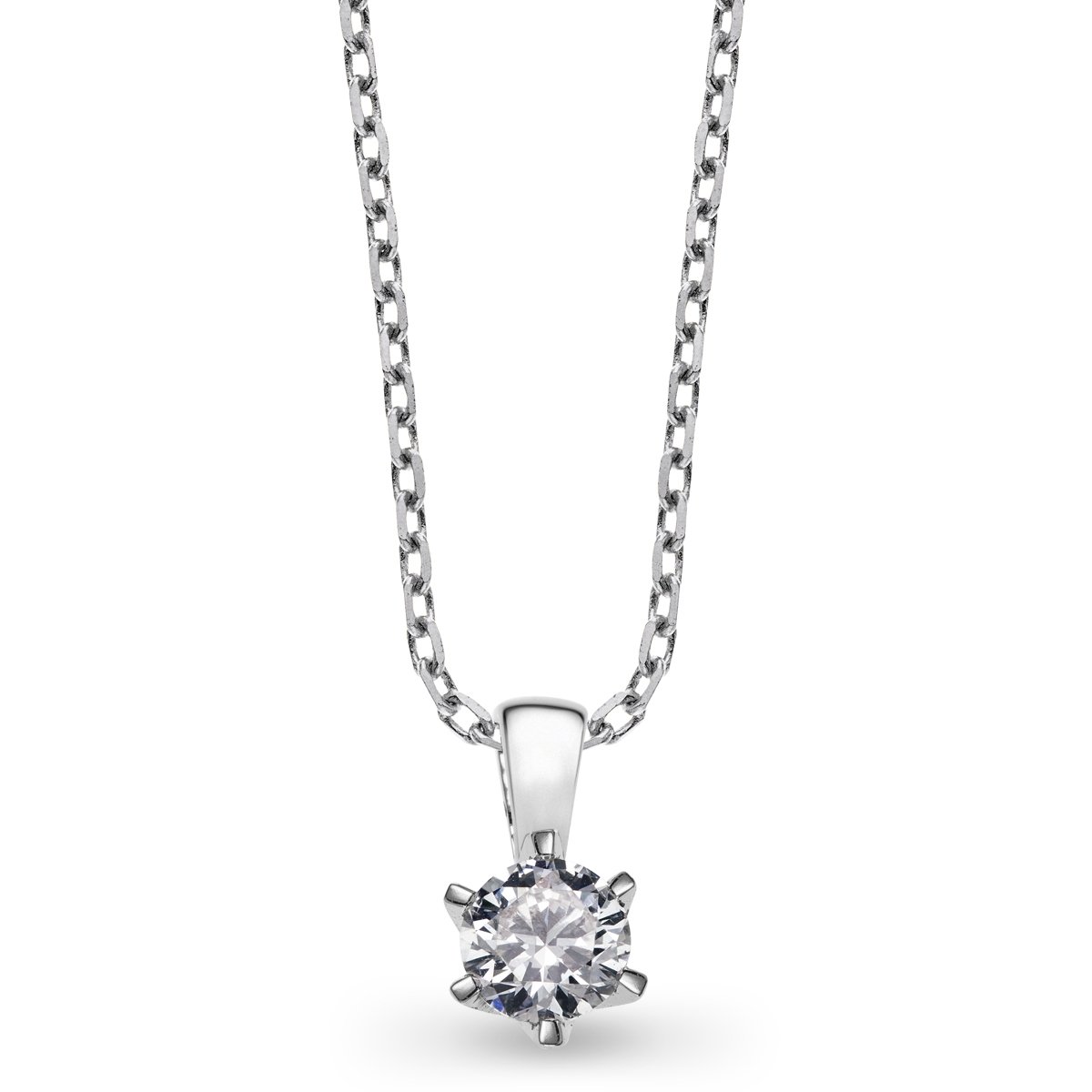 W.KRUK Wisiorek złoty z diamentem