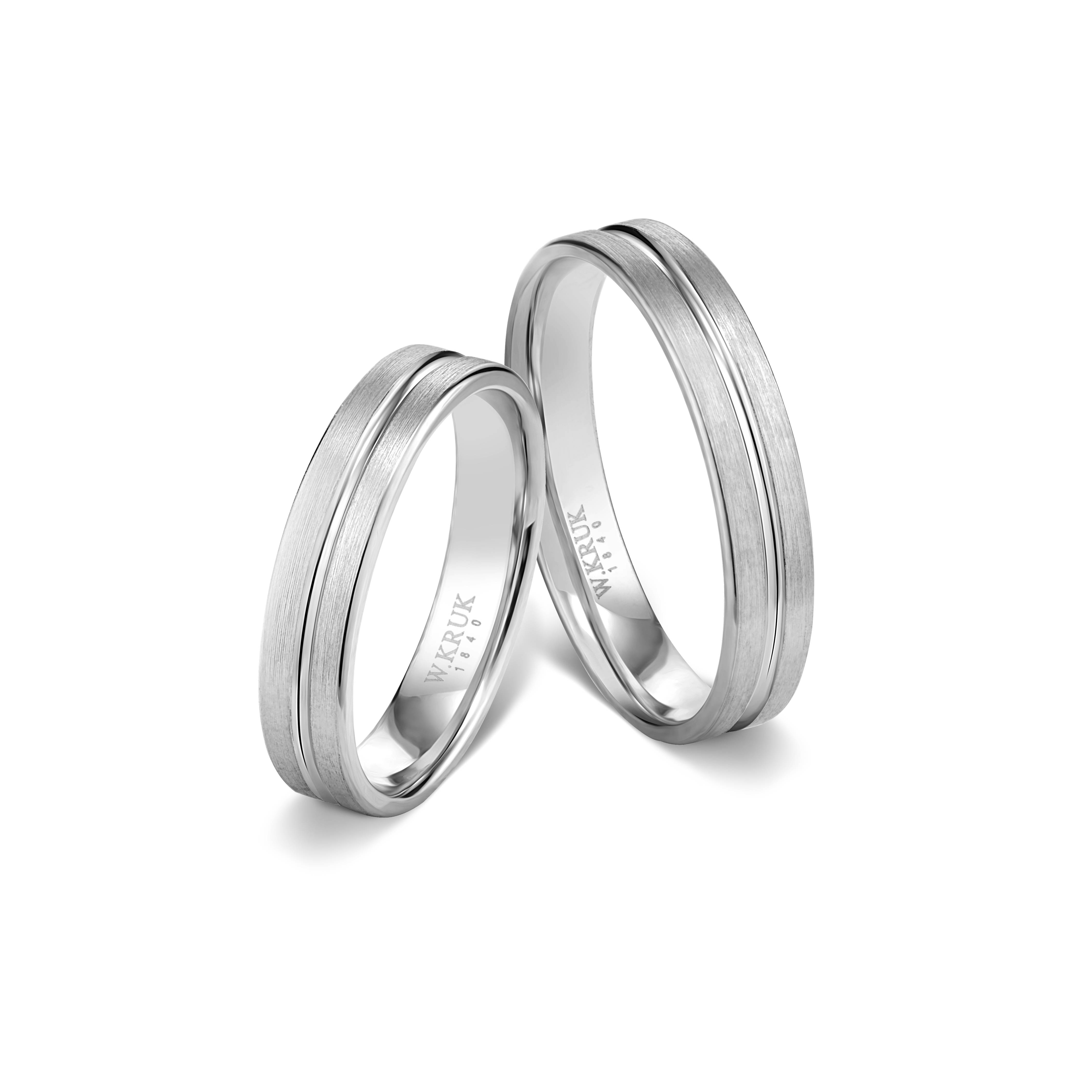 W.KRUK - Komplet obrączek złotych BELPASSO