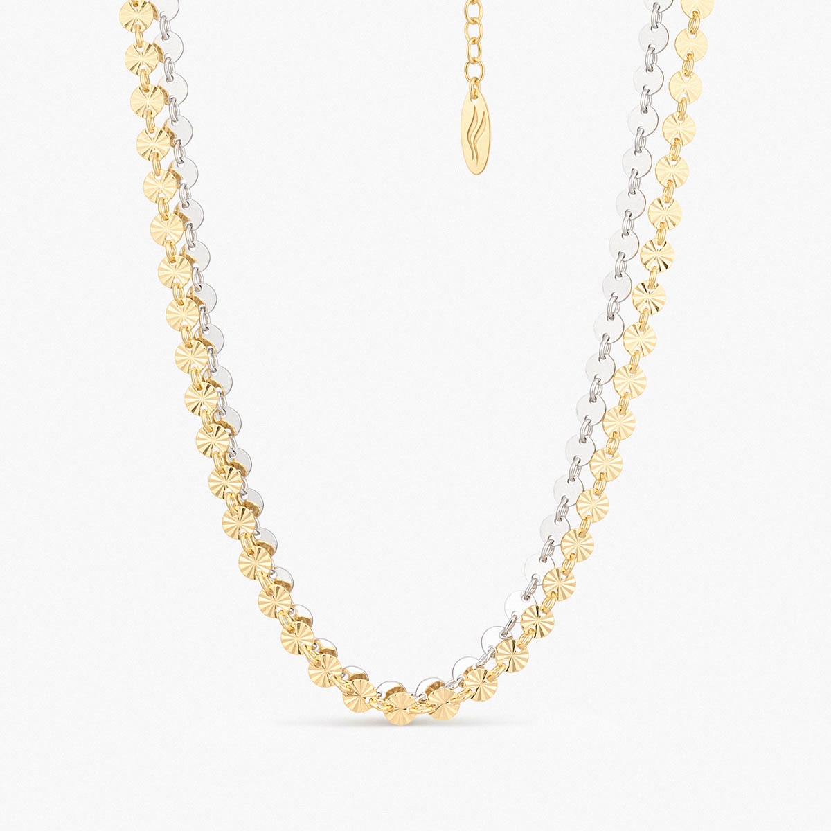 W.KRUK Naszyjnik srebrny Follow