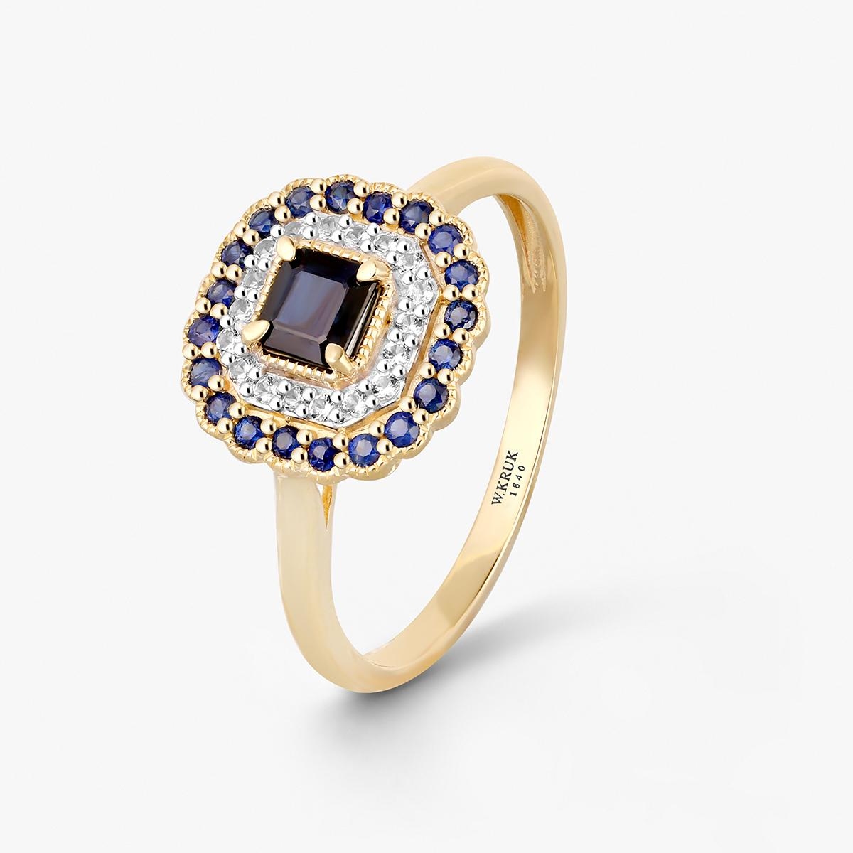 W.KRUK Pierścionek złoty Szekspirowska