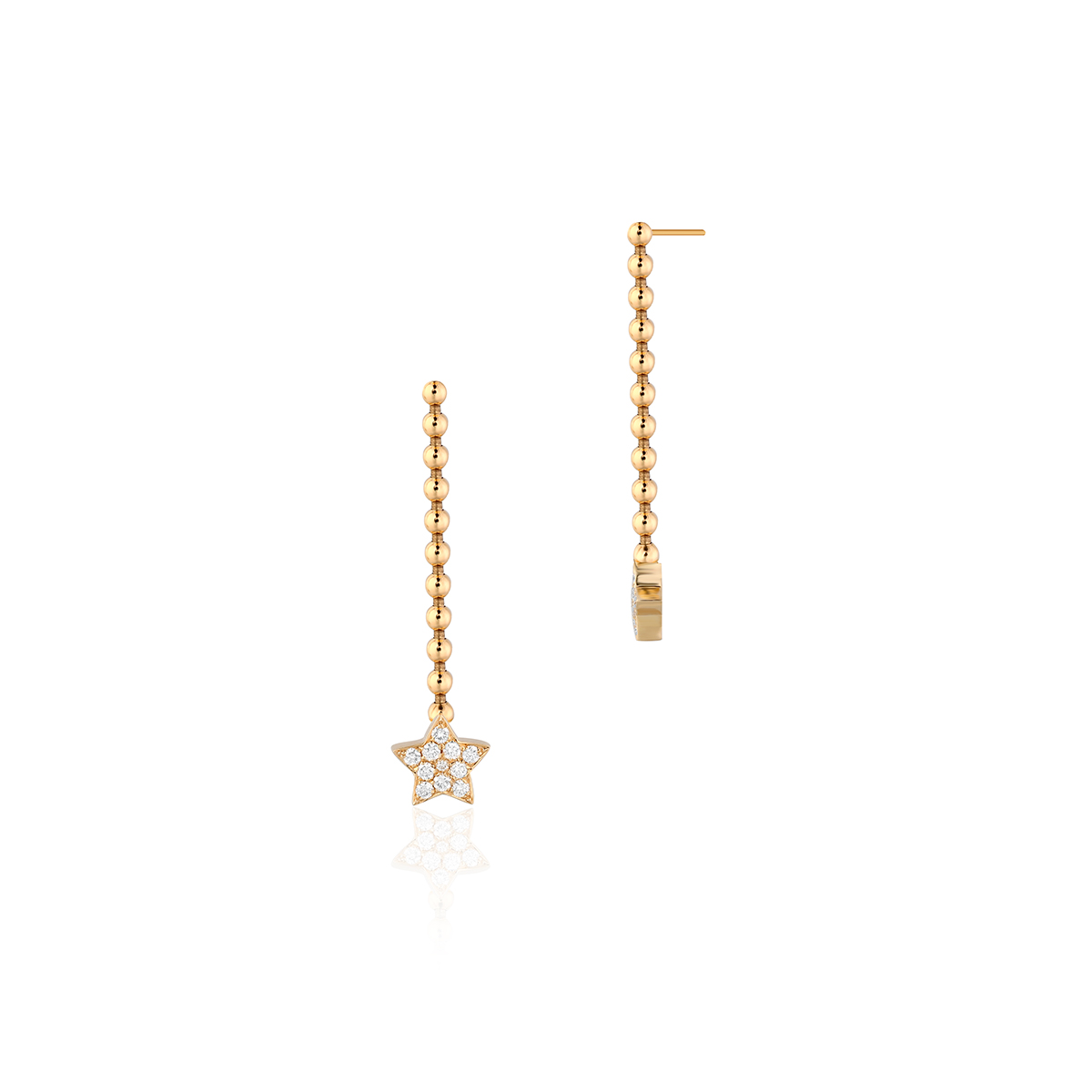 W.KRUK - Kolczyki złote Hulchi Belluni