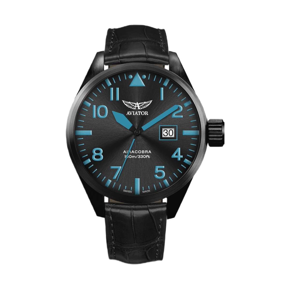 W.KRUK ZEGAREK AVIATOR AIRACOBRA P42