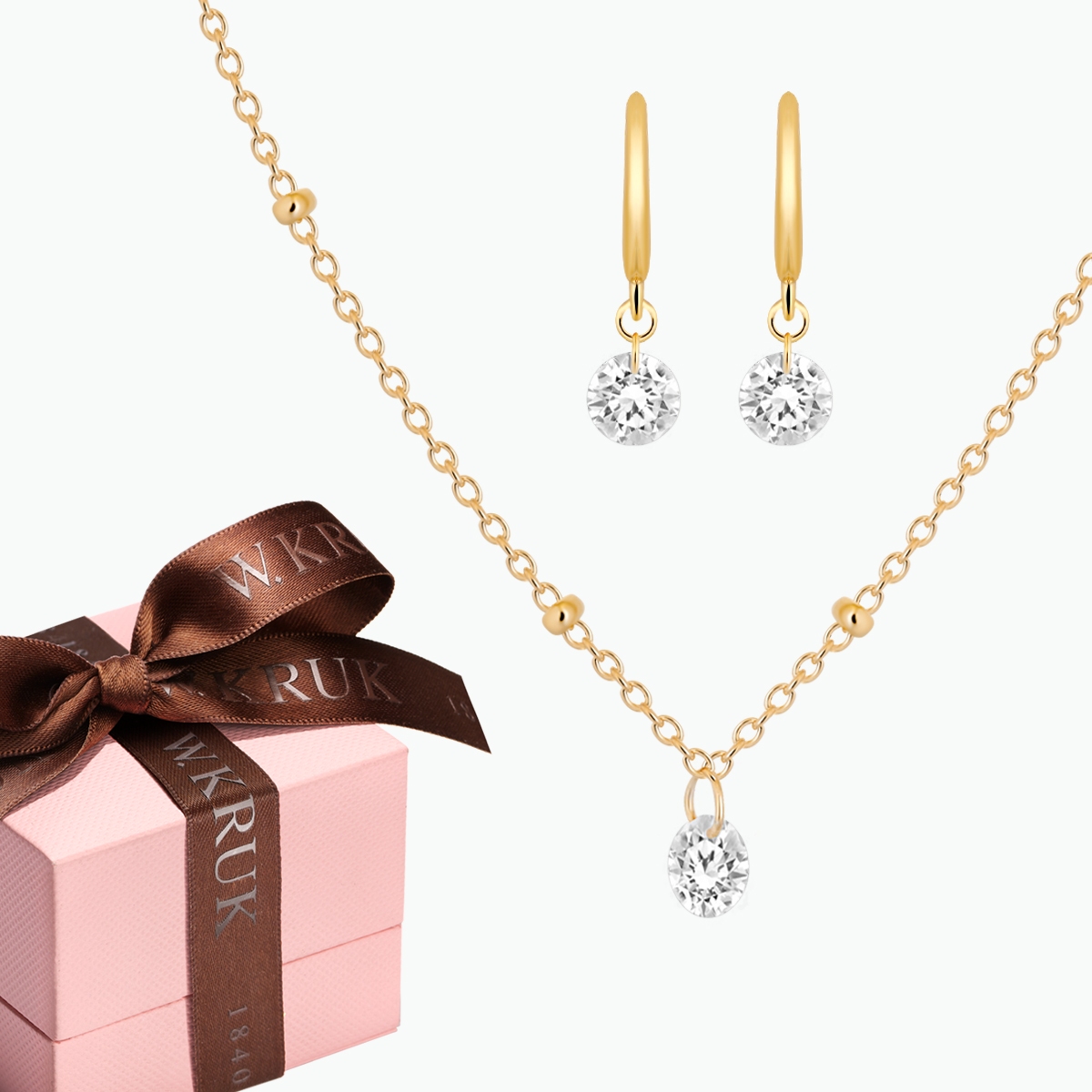 W.KRUK KOMPLET DELIKATNY BLASK