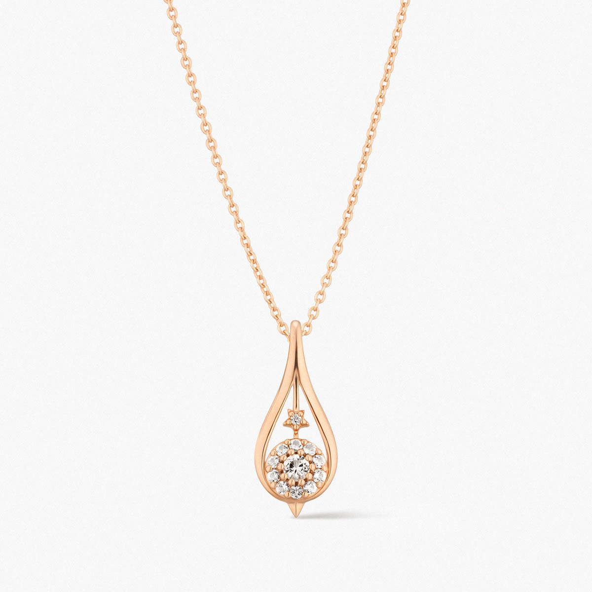 W.KRUK Wisiorek złoty Follow