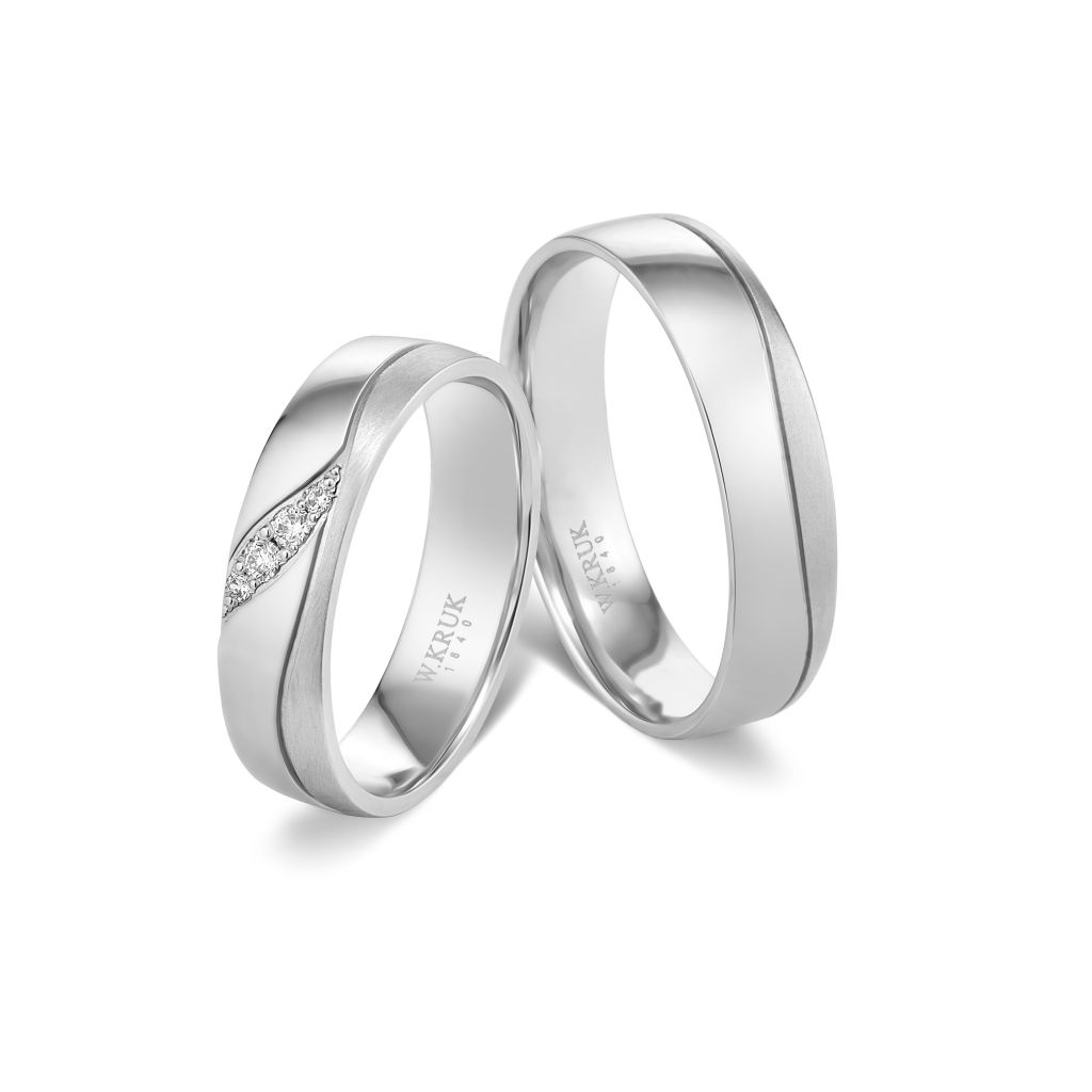 W.KRUK - Komplet obrączek złotych BELLUNO