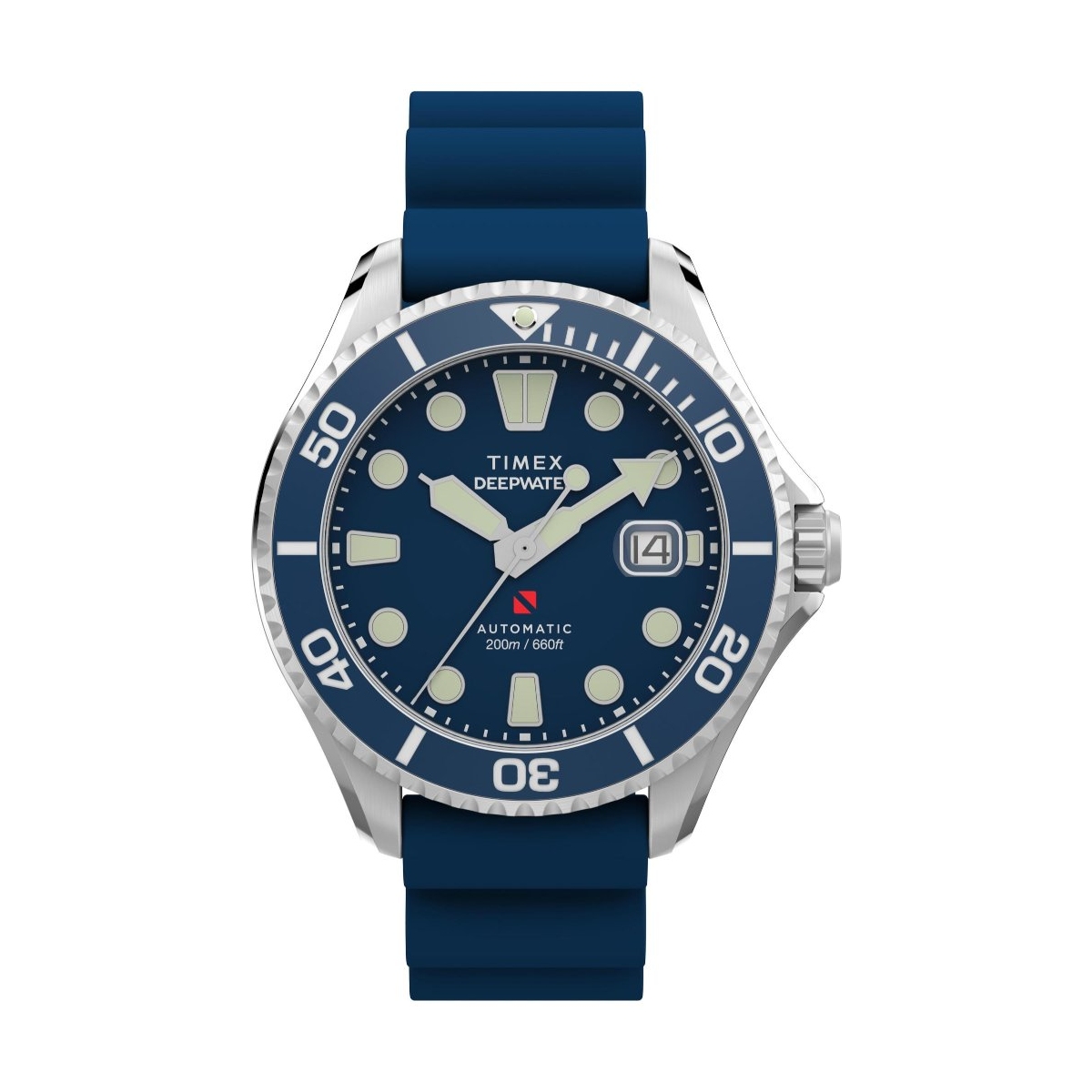 W.KRUK ZEGAREK TIMEX DEEPWATER MERIDIAN 200 AUTOMATIC