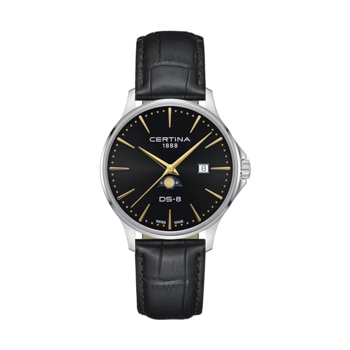 W.KRUK ZEGAREK CERTINA DS-8 MOONPHASE GENT
