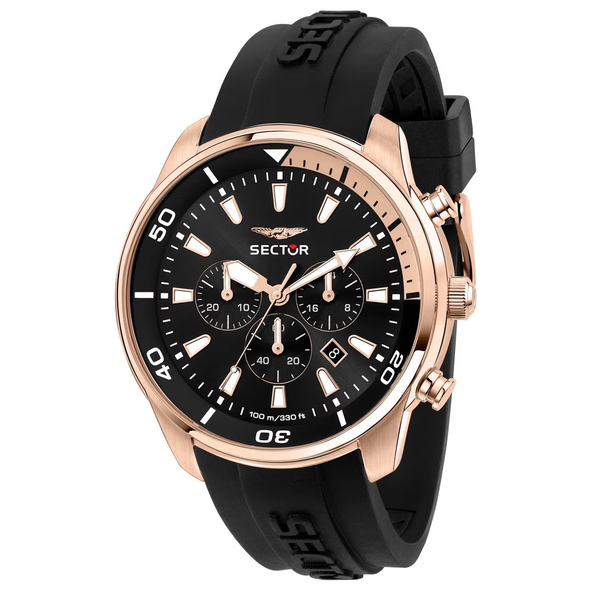 W.KRUK ZEGAREK SECTOR OVERSIZE CHRONOGRAPH