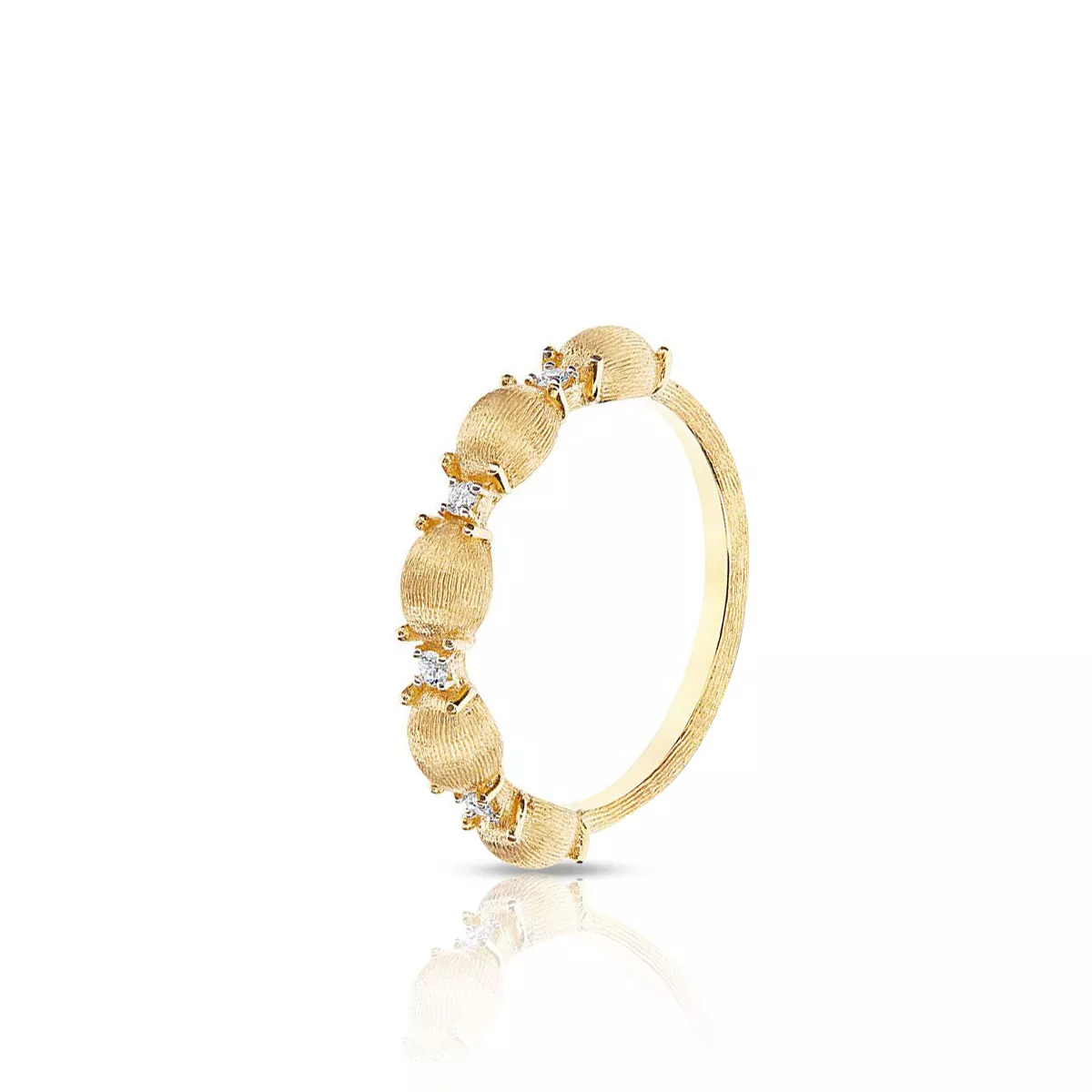 W.KRUK - Pierścionek złoty Nanis