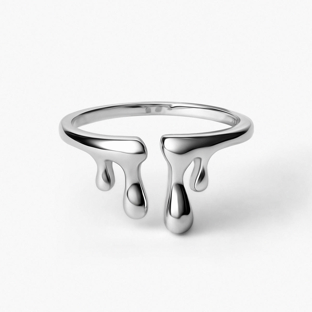 W.KRUK Pierścionek srebrny Modern